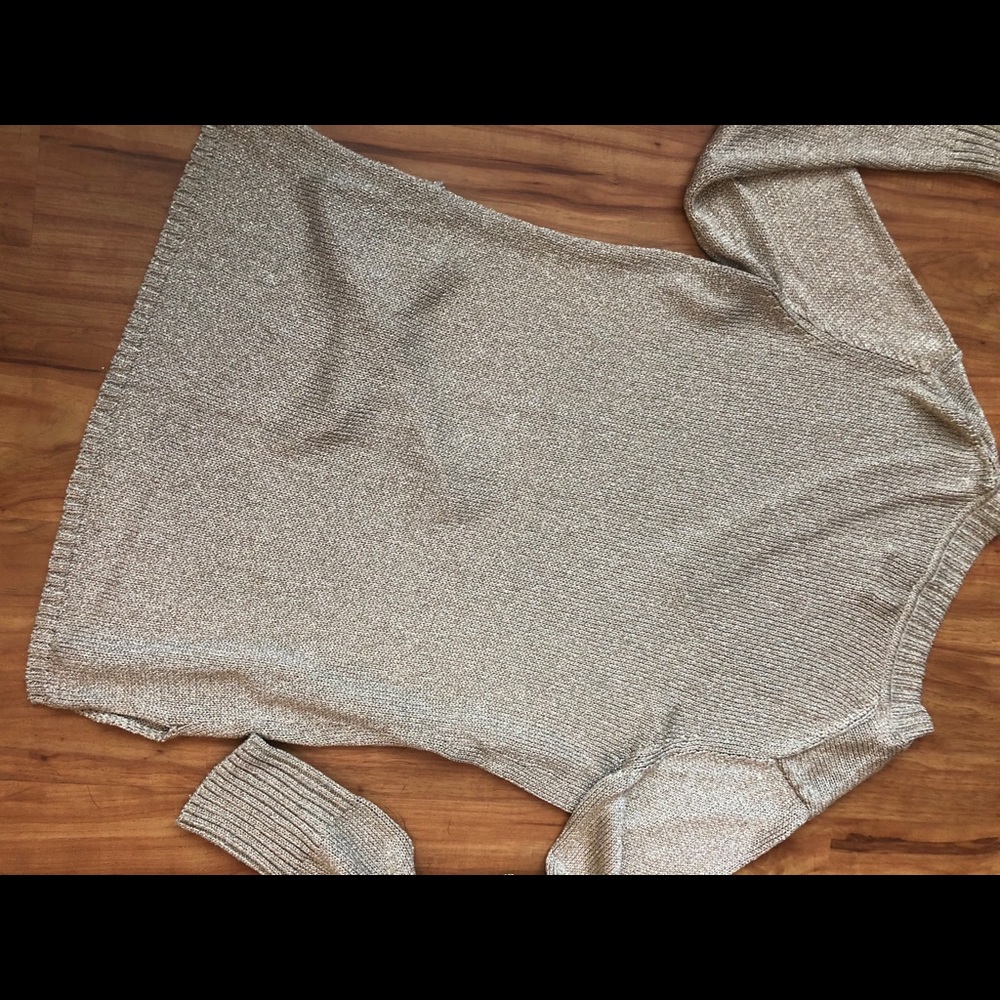 Large V-Neck Sweater - Picture 2 of 4